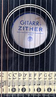 German Chord Zither Musical Instrument