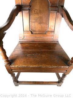 English Renaissance Wainscot Arm Chair