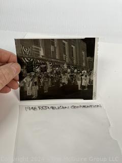 Grouping of 1950's 3 x 3" Photo Negatives 