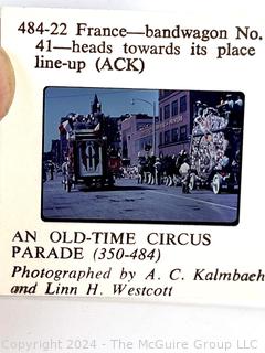 Vintage Circus Slides/Negatives