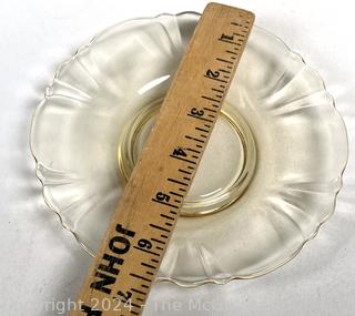 Amber Depression Glass Servingware by Federal Glass 