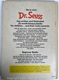 1971 Random House Inc First Edition as evidenced by 3 Line Copyright Page, Reference to Lake Erie in Text and Rudolf Flesch Endorsement on Back Cover.  Very light wear.  