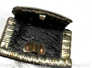 Tibetian Leather Flint Pouch. 