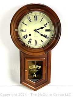 La Cloche 31 Day Wall Clock in Case