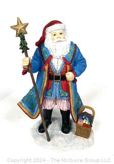 Pipka Reflections of Christmas Polish Father Christmas Figurine with Original Box 