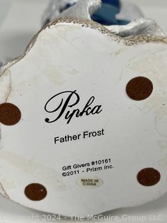 Pipka Reflections of Christmas Father Frost Figurine with Original Box