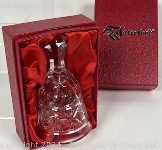 Waterford Crystal Hand Bell in Box, 1989
