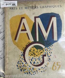 Arts et Métiers Graphiques 57, Published by AMG, Paris, 1937, Language: French
??