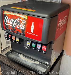 8 Flavor Ice and Beverage Soda Fountain System. Cornelius Model ED200 SN 62812114ED283