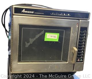 AMANA Commercial Programmable Model RC22S2 Microwave  SN 1910120381