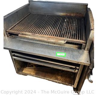 36W x 34D x 35"T Gas Charbroiler