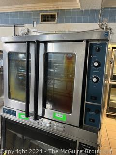 DUKE Electric Double Door Oven Model Measures 38 x 38 x 31"T