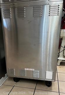 HENNY PENNY SCR-8 Sure Chef Rotisserie.  Electric, with THERMA-VEC EVEN HEAT PROCESS, Radiant Heat w/ Cross-Flow Convection.  8 Spits with a Capacity of 40 chickens at once. Stainless Steel Construction