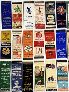 Collection of Promotional Matchbook Covers
