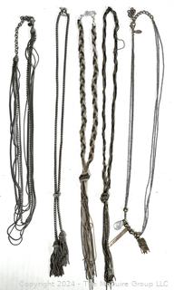 Five (5) Costume Jewelry Necklaces