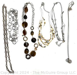 Six (6) Costume Jewelry Necklaces