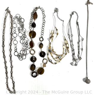 Six (6) Costume Jewelry Necklaces