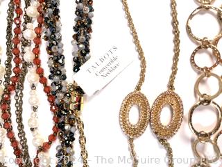 Five (5) Opera Length Necklaces