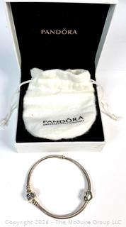 Sterling Silver Pandora Bracelet in Box