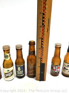 Collection of Promotional Beer Bottle Salt and Pepper Shakers