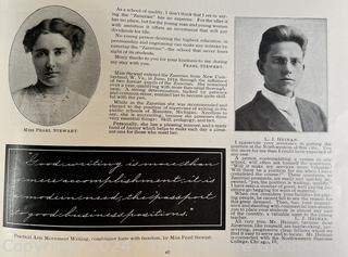 Zanerian "Penmanship" College, Ohio Publication. (Was 0056)