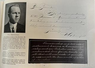 Zanerian "Penmanship" College, Ohio Publication. (Was 0056)