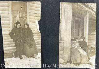 Early 1900’s Family Photo Album Including Chautauqua, Dough-Boys, Automobiles, People, Etc. Review photos