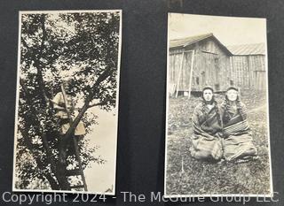 Early 1900’s Family Photo Album Including Chautauqua, Dough-Boys, Automobiles, People, Etc. Review photos