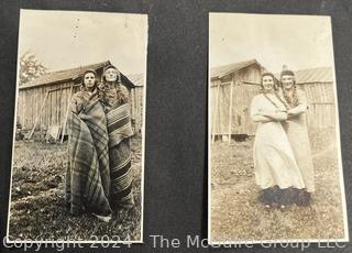 Early 1900’s Family Photo Album Including Chautauqua, Dough-Boys, Automobiles, People, Etc. Review photos