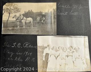 Early 1900’s Family Photo Album Including Chautauqua, Dough-Boys, Automobiles, People, Etc. Review photos