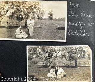 Early 1900’s Family Photo Album Including Chautauqua, Dough-Boys, Automobiles, People, Etc. Review photos