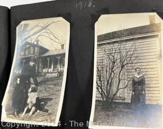 Early 1900’s Family Photo Album Including Chautauqua, Dough-Boys, Automobiles, People, Etc. Review photos