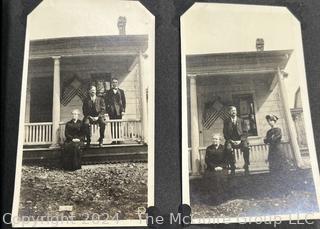 Early 1900’s Family Photo Album Including Chautauqua, Dough-Boys, Automobiles, People, Etc. Review photos