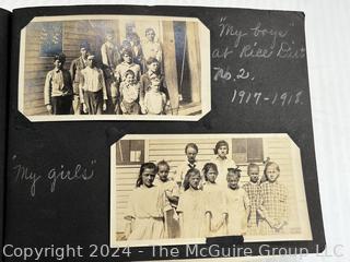 Early 1900’s Family Photo Album Including Chautauqua, Dough-Boys, Automobiles, People, Etc. Review photos