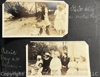 Early 1900’s Family Photo Album Including Chautauqua, Dough-Boys, Automobiles, People, Etc. Review photos