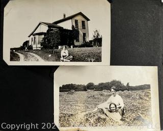 Early 1900’s Family Photo Album Including Chautauqua, Dough-Boys, Automobiles, People, Etc. Review photos