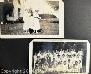 Early 1900’s Family Photo Album Including Chautauqua, Dough-Boys, Automobiles, People, Etc. Review photos