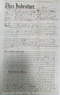 Collection of Legal & Administrative Indentures Ephemera (1890-1960s) 