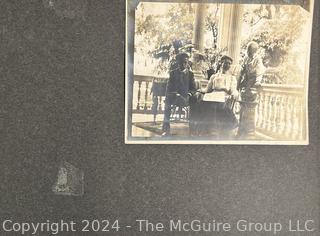 Early 1900's Family Photo Album of European Grand Tour with Post Cards.  View all photos