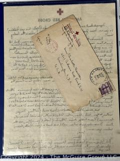 Collection of WWII Wartime Letters From Soldier to Home