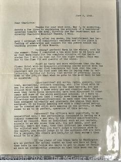 Collection of WWII Wartime Letters From Soldier to Home