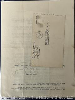 Collection of WWII Wartime Letters From Soldier to Home