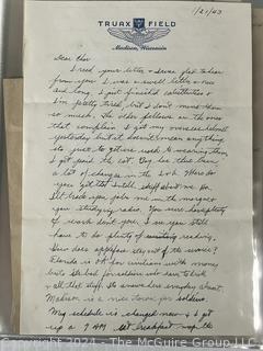 Collection of WWII Wartime Letters From Soldier to Home