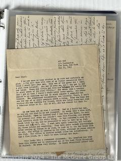 Collection of WWII Wartime Letters From Soldier to Home