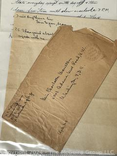 Collection of WWII Wartime Letters From Soldier to Home