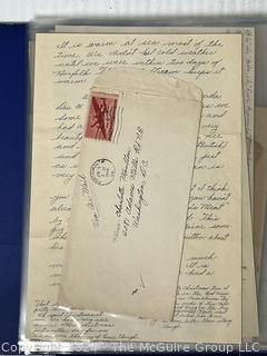 Collection of WWII Wartime Letters From Soldier to Home