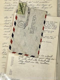 Collection of WWII Wartime Letters From Soldier to Home