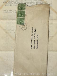 Collection of WWII Wartime Letters From Soldier to Home