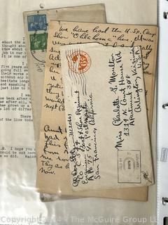 Collection of WWII Wartime Letters From Soldier to Home