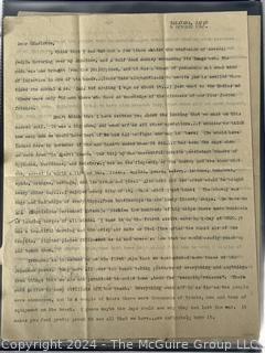 Collection of WWII Wartime Letters From Soldier to Home